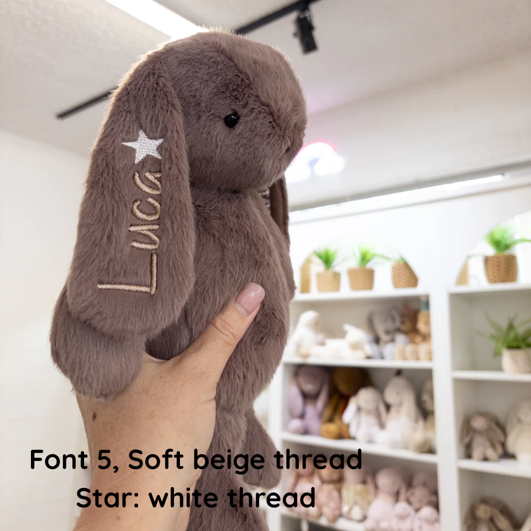 Personalised Snuggle Bunnies - Spice 30cm - Image 3