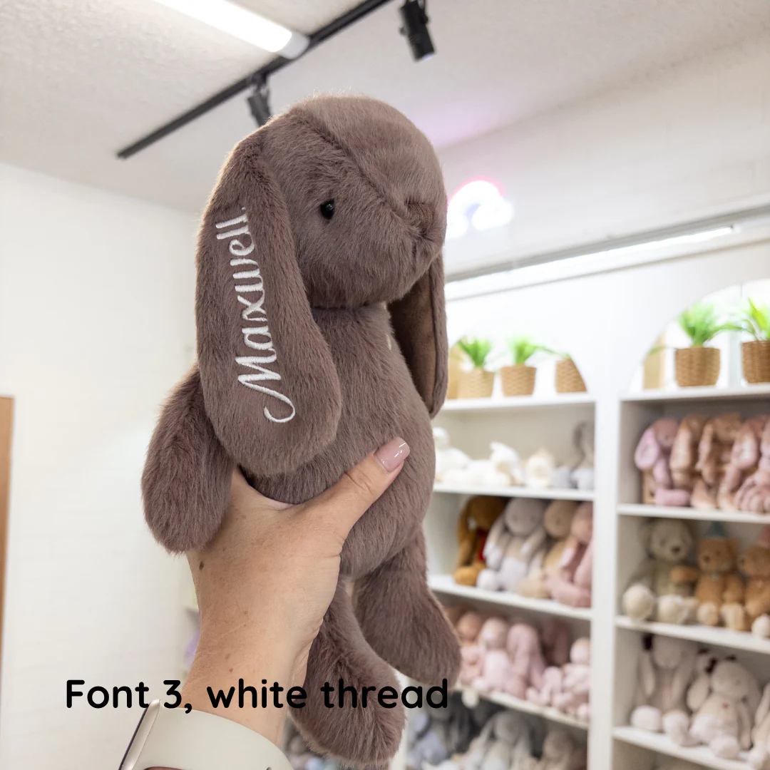 Personalised Snuggle Bunnies - Spice 30cm - Image 4