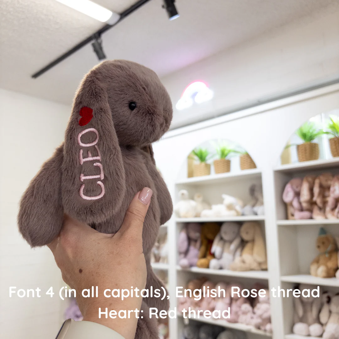 Personalised Snuggle Bunnies - Spice 30cm - Image 7
