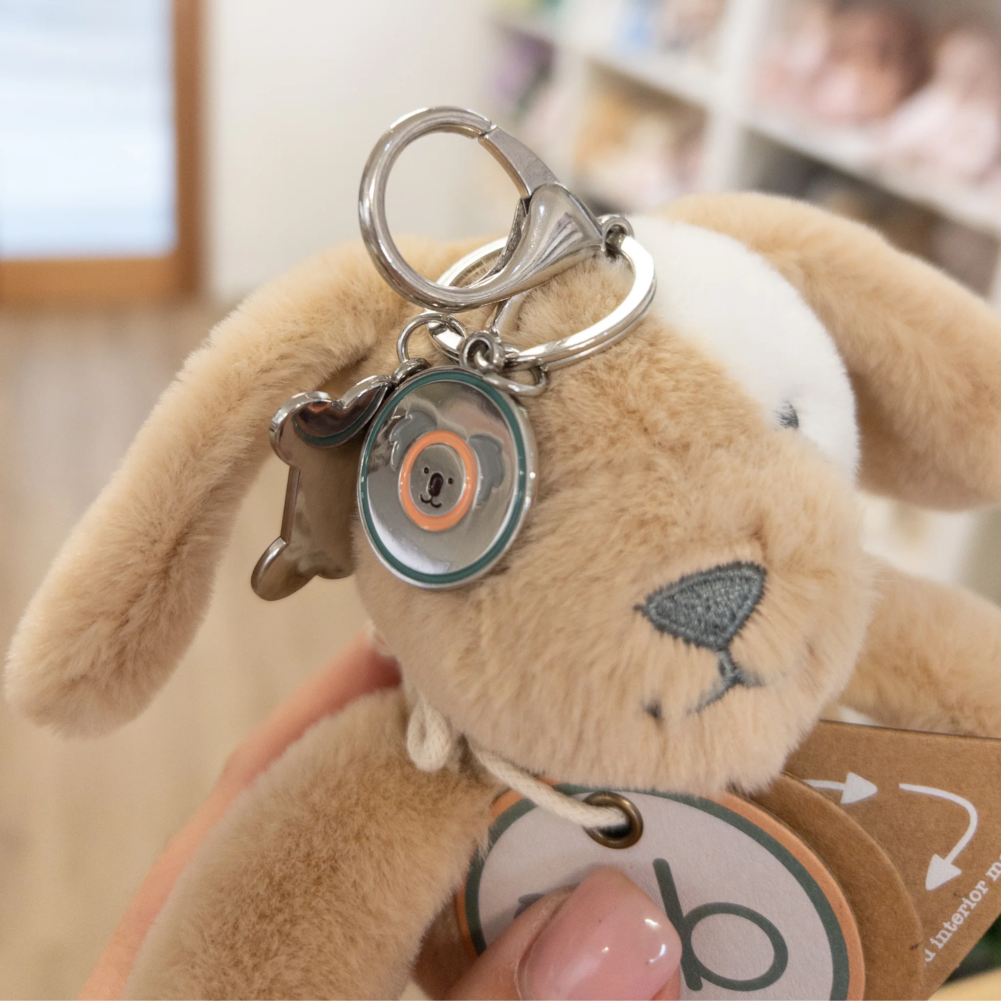 Pre-Stitched "Eli" Puppy - Duke Dog OB Designs Bag Charm - Image 3