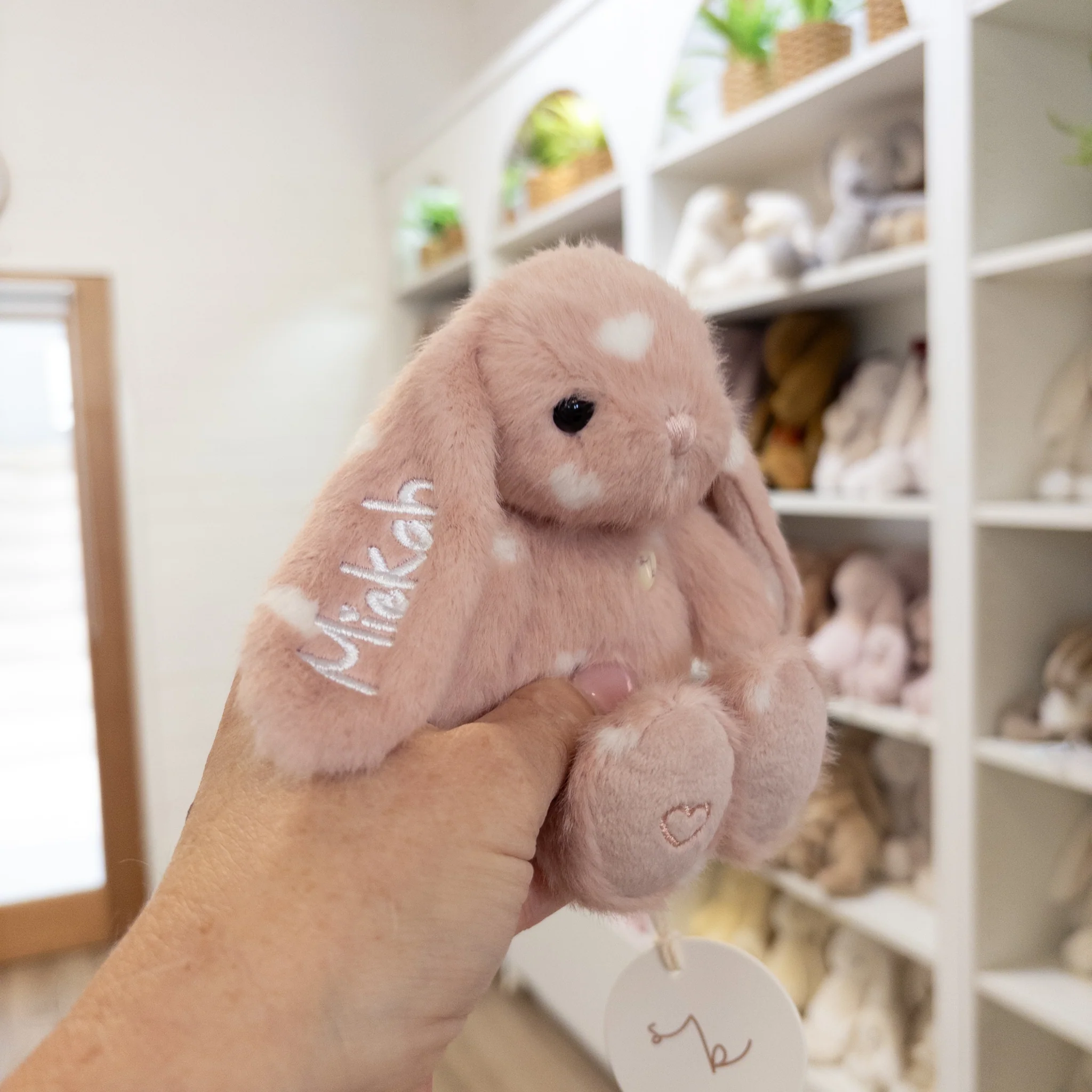 Pre-Stitched "Miekah" Bunny - Small Little Love Snuggle Bunnies - Image 3