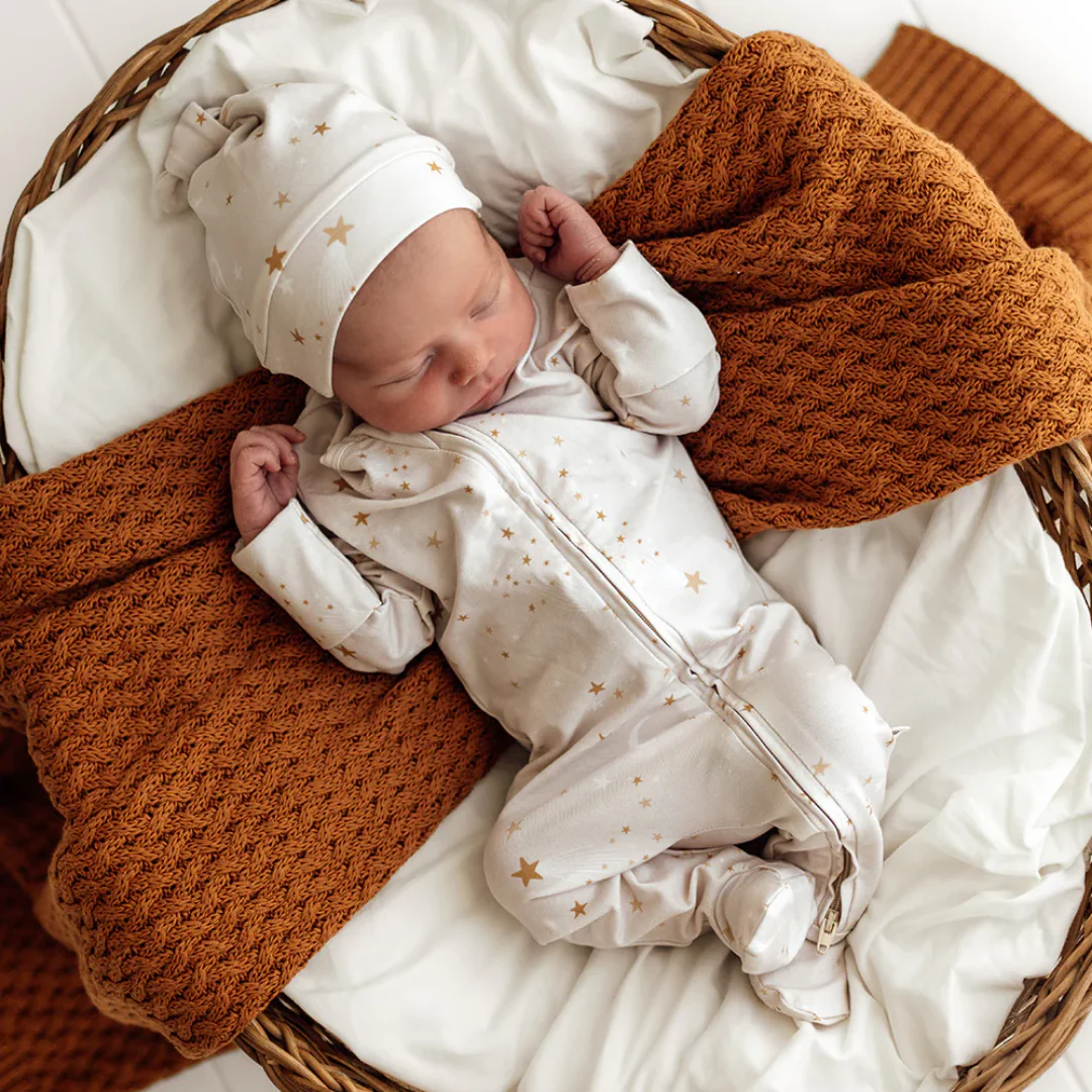 Snuggle Hunny Organic Growsuit - Stardust (0000) - Image 3