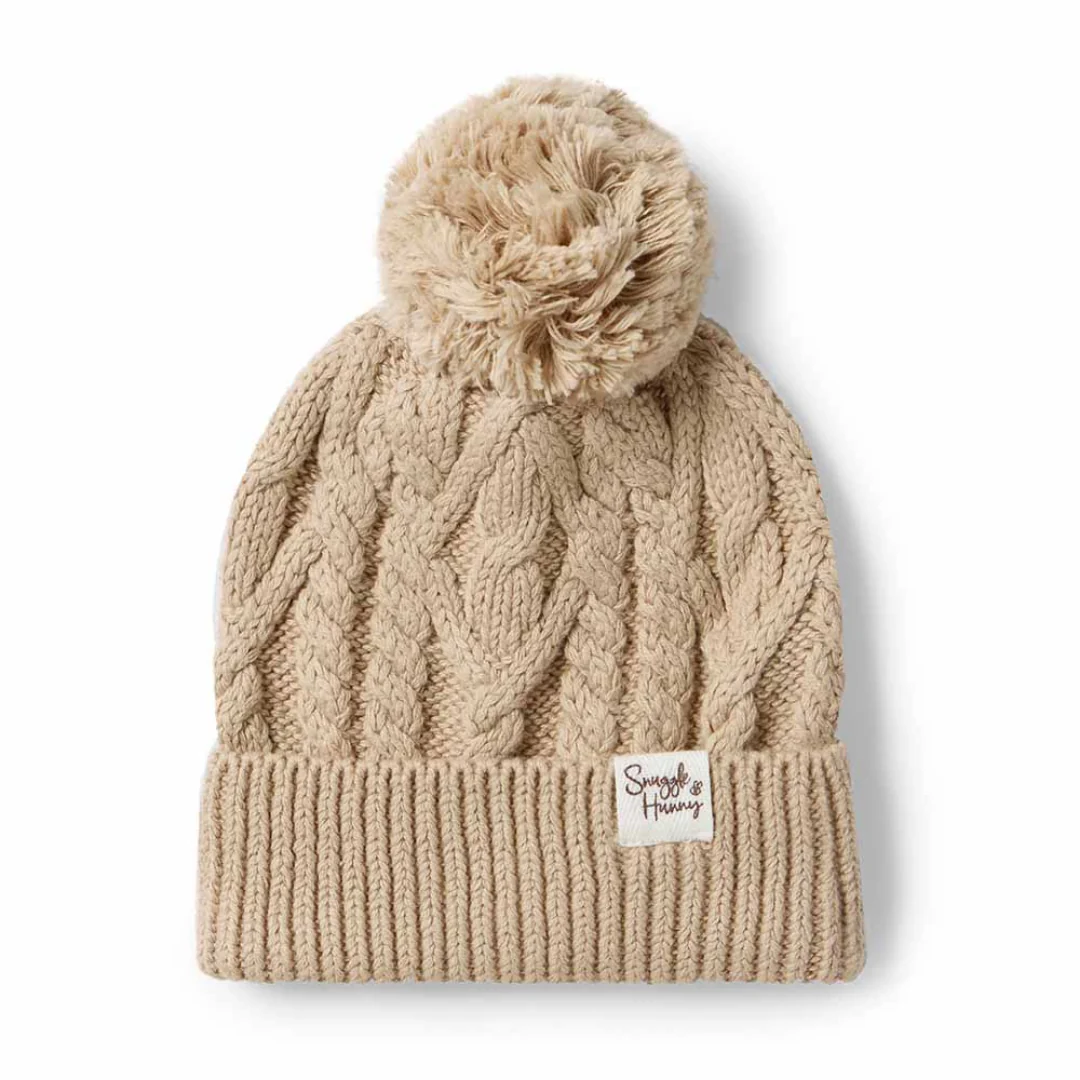 Snuggle Hunny Organic Knit Beanie | Hazelnut - Image 2