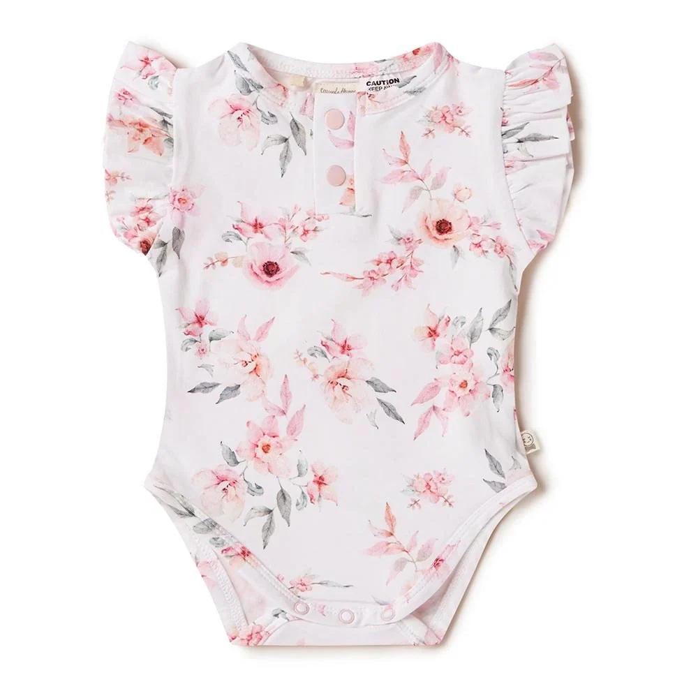 Snuggle Hunny Short Sleeve Bodysuit | Camille - Image 3