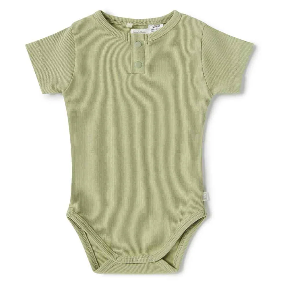 Snuggle Hunny Short Sleeve Bodysuit - Dewkist (Size 1) - Image 3