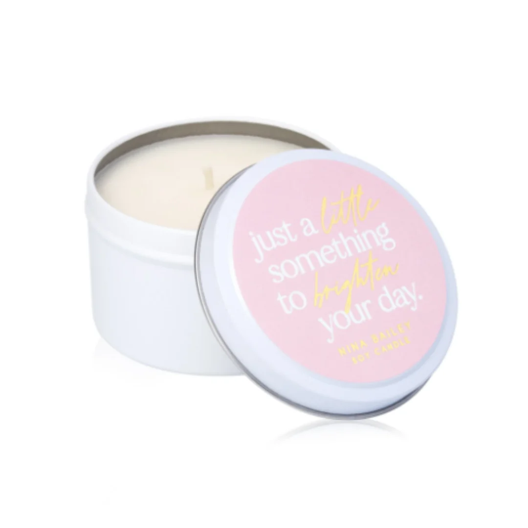 Nina Bailey | Something to Brighten Your Day Soy Candle - Persian Lime - Image 2